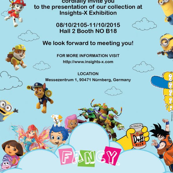 FANCY INSIGHT X EXHIBITION OCTOBER INVITATION