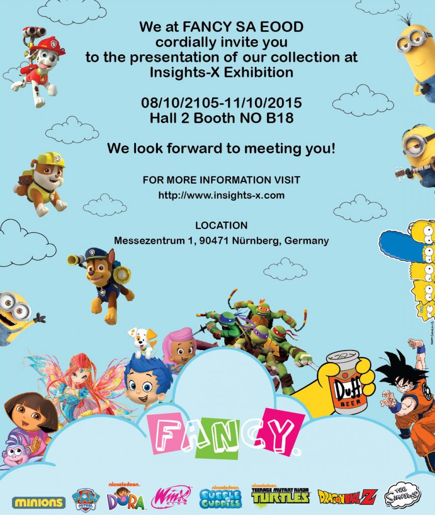 FANCY INSIGHT X EXHIBITION OCTOBER INVITATION