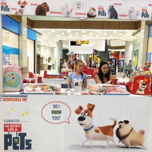 Promo Secret Life Of Pets in Mall of Sofia