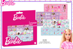BARBIE-STATIONERY-Sticker-Set-7011-2457-Presentation-TO
