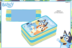 1004E BLUEY BTS PENCIL CASE 4171 Presentation CE