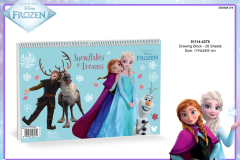 81114 FROZEN PAPER DRAWING BLOCK 4378 Presentation CE