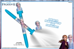 FROZEN-II-STATIONERY-3210-8490-Pen-with-Flashlight-Presentation-ET
