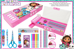 GABBYS-DOLL-HOUSE-STATIONERY-Pencil-Case-with-Code-Set-Presentation-TO