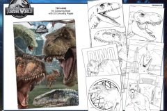 7233-JURASSIC-WORLD-PAPER-COLOURING-BOOK-4242-Presentation-TO