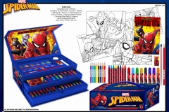 SPIDERMAN-STATIONERY-183-Colouring-Set-Presentation-TO