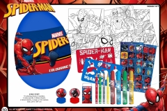 SPIDERMAN-STATIONERY-37361-7747T-Colouring-Set-Egg-Presentation-TO