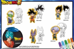 DRAGON BALL STATIONERY Colouring Cushion Sets Presentation FA