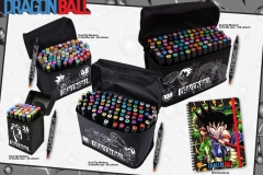 DRAGONBALL-STATIONERY-MANGA-MARKERS-IN-CASES-2-Presentation-FA