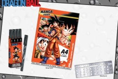DRAGONBALL-STATIONERY-MANGA-SET-1-Presentation-FA