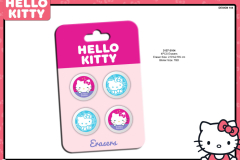 HELLO-KITTY-STATIONERY-4PCS-ERASERS-3137-3104-Presentation-FA