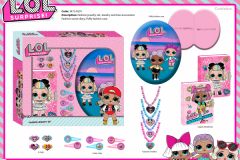 LOL SURPRISE GIFTS 391 Cushion jewelery set 3473-8391
