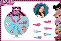 LOL SURPRISE GIFTS 554 Hair Clips Presentation FA