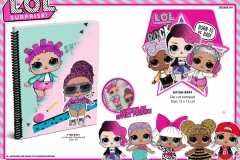 LOL SURPRISE PAPER PRODUCTS 391 Lenticular Notebook Presentation FA