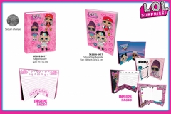 LOL SURPRISE PAPER PRODUCTS 417 AGENDA & DIARY FA