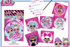 LOL SURPRISE PARTY 507 Invitations Presentation FA