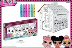LOL SURPRISE STATIONARY 522 Colouring House Presentation FA