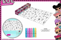 LOL SURPRISE STATIONARY 522 Giant Roll Presentation FA