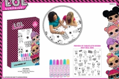 LOL SURPRISE STATIONARY 522 Tablecloth Presentation FA