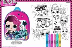 LOL SURPRISE STATIONERY 219 3759-9219 Backpack Set Presentation FA