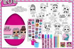 LOL SURPRISE STATIONERY 280 Stationery Set Egg Presentation FA