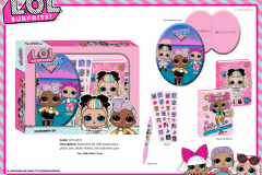 LOL SURPRISE STATIONERY 391 cushion set presentation