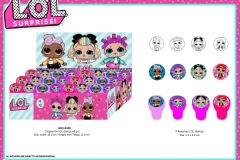 LOL SURPRISE STATIONERY 489 STAMPS DISPLAY Presentation