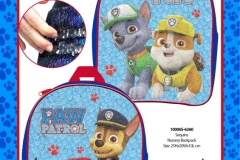 PAW PATROL BTS 260 Sequin Backpack Presentation FA