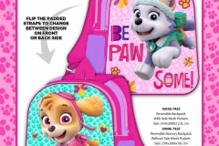 PAW PATROL BTS 425 Reversible  Presentation