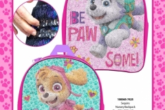 PAW PATROL BTS 425 Sequin Backpack Presentation FA