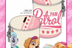 PAW PATROL GIFTS 190 Tin Coin Bank Presentation