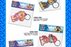 PAW PATROL GIFTS KEYCHAINS IN BAGS Mixed-Designs-Led Presentation