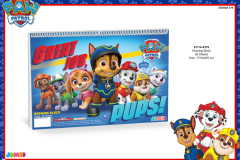 81114 PAW PATROL PAPER DRAWING BLOCK 4379 Presentation JB