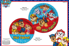 5765 AND 5766 PAW PATROL PARTY PLATES 5143 Presentation FA