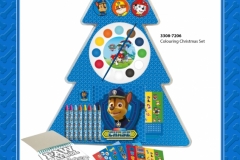 PAW PATROL GIFTS 206 3308-7206 Colouring Christmas Set Presentation