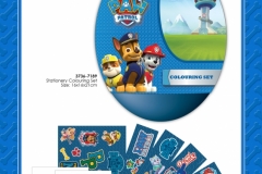 PAW PATROL STATIONERY 189 Stationery Colouring Set Presentation