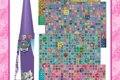 PAW PATROL STATIONERY 305 3623-7305 Sticker Set in Tube Presentation
