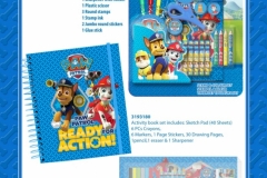 PAW PATROL STATIONERY SET 3193217 - 3193180 - 3193163