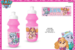 4016 PAW PATROL TABLEWARE SPORT BOTTLE 1583 Presentation FA