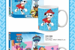 PAW PATROL GIFTS 886 and 891 Mugs Presentation