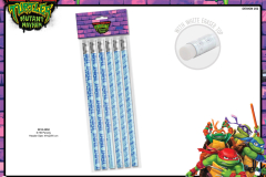 TURTLES-MOVIE-STATIONERY-6PCS-PENCILS-3812-3252-Presentation-FA